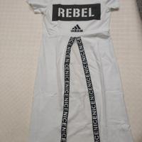 Vestito Adidas bianco