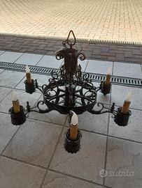 lampadario vintage 