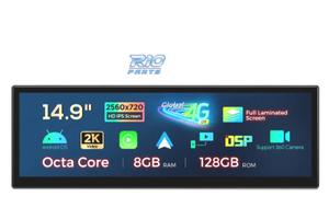 RADIO GPS ANDROID 14 BMW SERIE 5 F07 CIC 15" 8GB+