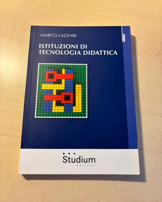 Libro “Istituzioni di tecnologia didattica”
