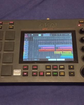 Akai MPC live + MAGMA case + 500gb SSD + expansion