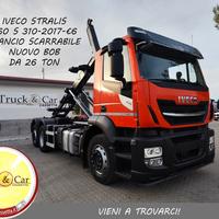 Iveco stralis 310-2017-scarrabile nuovo bob 26 ton