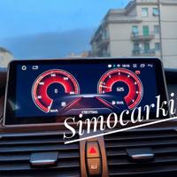 CAR TABLET ANDROID CARPLAY PER BMW X5  X6 E71 E70