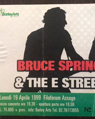 Biglietto Concerto Bruce Springsteen