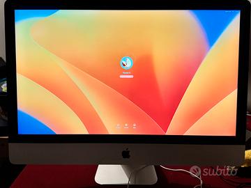 Imac 27’ 2017 24gb ram ssd 512 gb i7