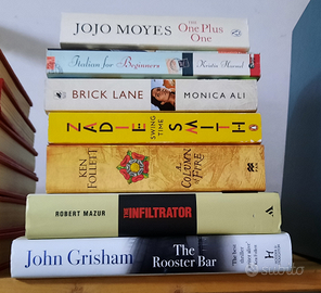 Lotto 8 libri narrativa in inglese, anche singoli