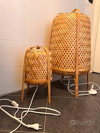 Coppia di lampade da tavolo/terra