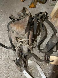 basto per cavallo vintage