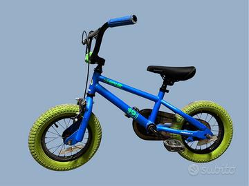 Bicicletta 3-4 anni Bikestar 12 e caschetto
