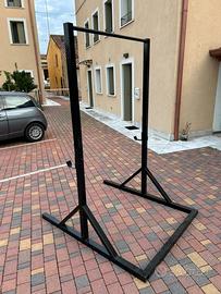 Rack artigianale per home training