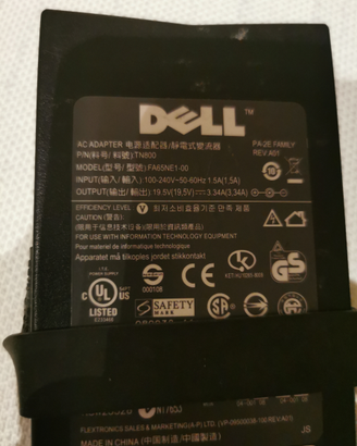 Caricatore laptop portatile Dell 65w