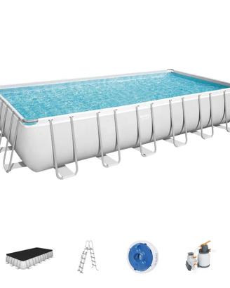 PISCINA FUORI TERRA E FILTRO A SABBIA