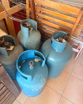 Bombola del gas 15 € l'una