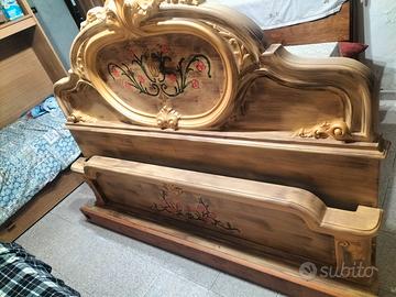 Testera letto stile fiorentino