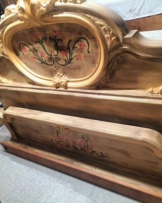Testera letto stile fiorentino