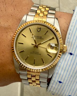 Tudor Prince Oysterdate 74033 by Rolex Full Set