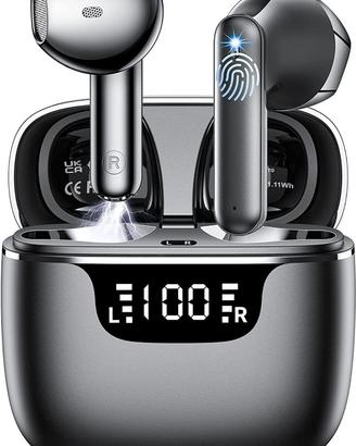 NUOVO Cuffie Bluetooth, Auricolari Bluetooth 5.3 c