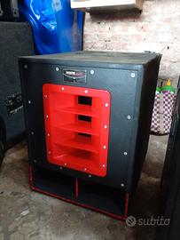 subwoofer e trombe rcf
