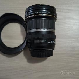 Obiettivo Grandangolo Canon EFS 10-22