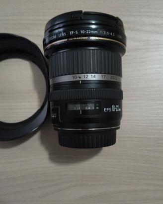 Obiettivo Grandangolo Canon EFS 10-22
