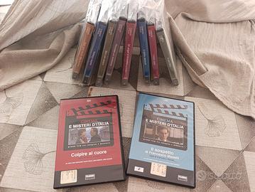 Lotto 10 DVD Cinema e Misteri d'Italia 

