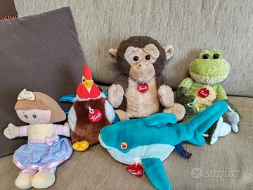 Lotto peluches Trudi