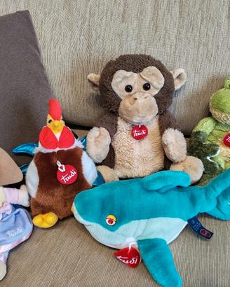 Lotto peluches Trudi