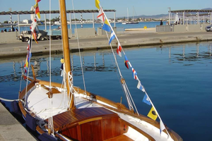 Imbarcazione gozzo a vela