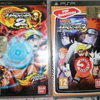 Naruto ultimate ninja heroes 2 +3 videogiochi psp