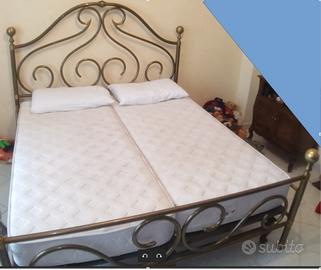 Letto in ottone