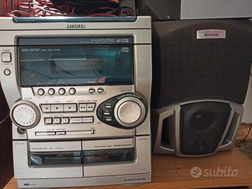 Impianto stereo Radio,CD, Cassette