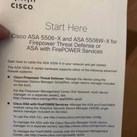 Cisco ASA 5506-X – Firewall Security Appliance
