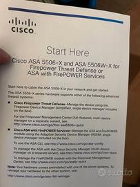 Cisco ASA 5506-X – Firewall Security Appliance