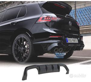 DIFFUSORE VOLKSWAGEN GOLF 8 LOOK R DOPPIA USCITA