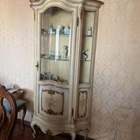 Vetrina classica stile  veneziano  dip a mano