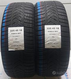 2 GOMME 225 45 18 PIRELLI RFT A1853