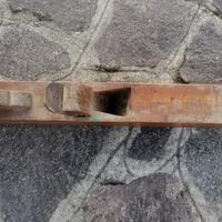 Pialla per legno antica in acacia 81 cm