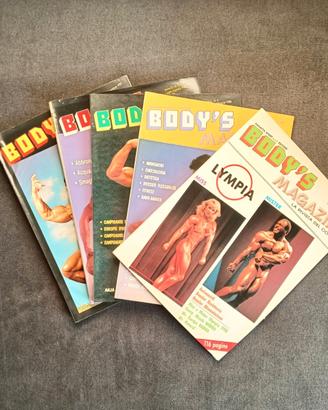 Body's magazine 1 Rivista vintage collezione rara