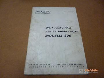 DATI RIPARAZIONE FIAT 500 F FIAT 500 L ORIGINALE