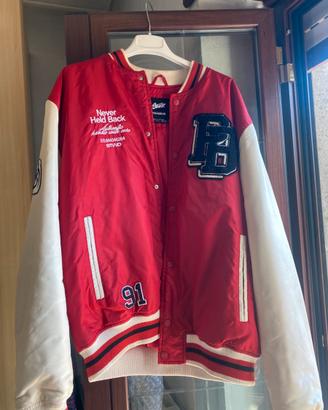 Giacca varsity rossa