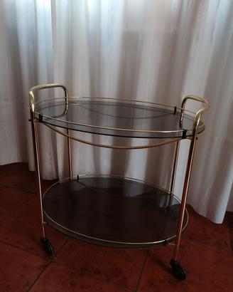 Carrello bar portavivande anni 70