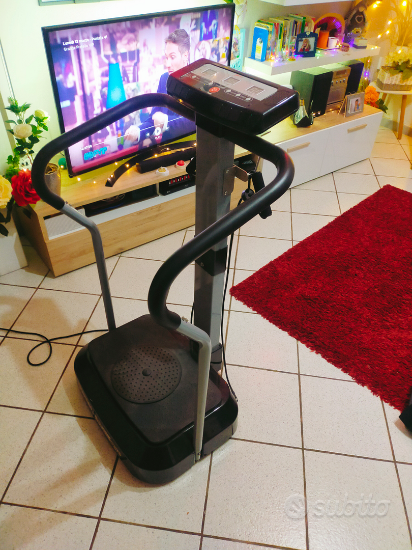 Piattaforma Pedana vibrante con accessori per esercizi fitness