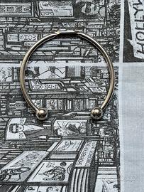 Bracciale bangle cuff WEH Walter E Hayward argento