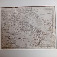 STAMPE ANTICHE  ("ITINERARIO  D'ITALIA" ED. 1688)