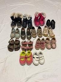 Scarpe per bambini numero dal 19 al 23-24