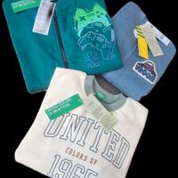 Stock d'abbigliamento bambini marchio Benetton