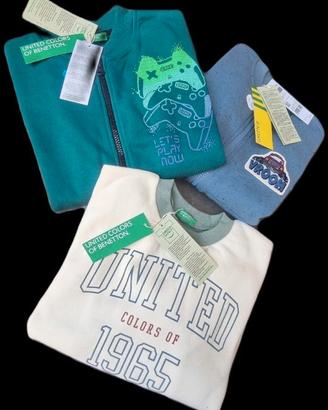 Stock d'abbigliamento bambini marchio Benetton