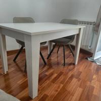 Tavolo Grigio Allungabile 