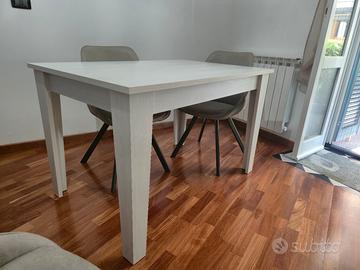 Tavolo Grigio Allungabile 