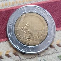 moneta da 500 lire italiana 1982
